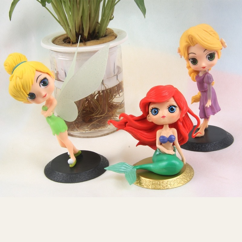Mô Hình Công Chúa Disney Aisa Anna Alice Trang Trí Bánh Kem Sinh Nhật Dành Cho Trẻ Em