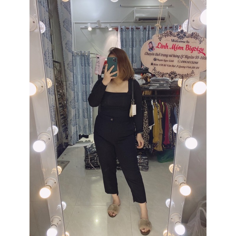 QUẦN BAGGY LỆCH GẤU BIGSIZE HÀNG TKLINHMOM | BigBuy360 - bigbuy360.vn