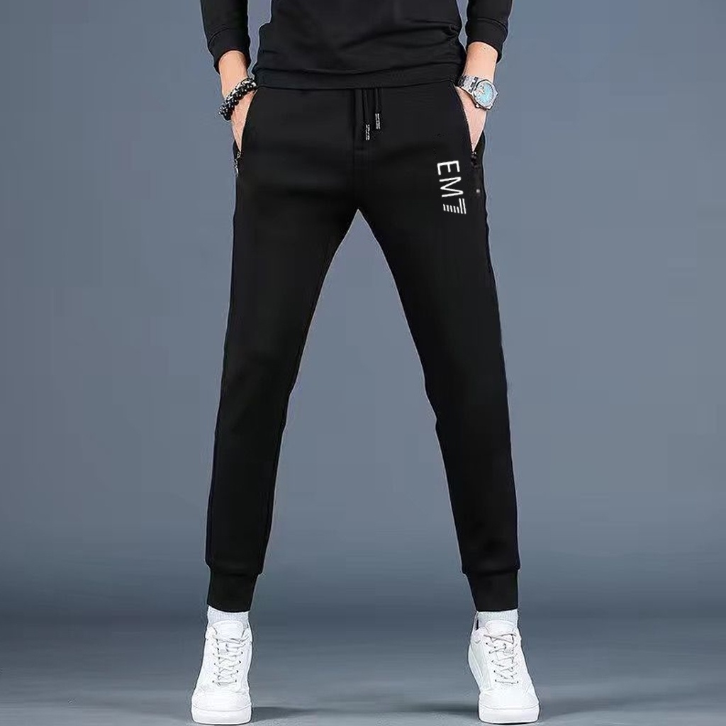 Quần Thun Nam Dài Thể Thao Jogger big size 95 kg Unisex joker EM7 Cao Cấp 2023 co giãn túi khóa VietAnFashion | BigBuy360 - bigbuy360.vn