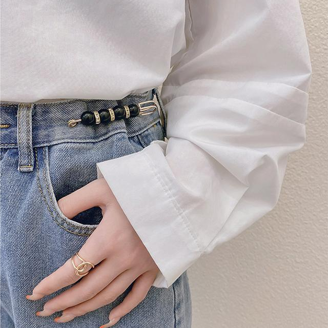 Ghim Cài Thắt Lưng Quần Đính Ngọc Trai Xinh Xắn Dành Cho Bạn Gái