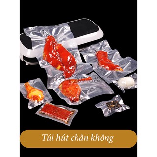 Túi hút chân không thực phẩm túi một mặt nhám 15 x 20cm dùng cho máy hút chân không [100 túi ]