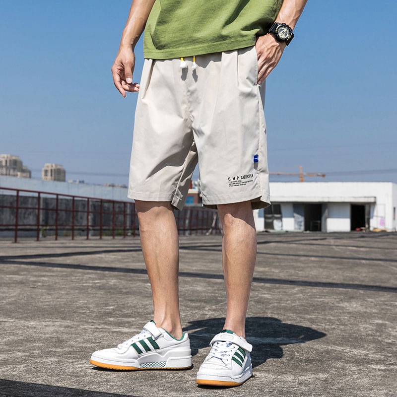Quần short thể thao dây rút thời trang cho nam