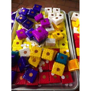 Sỉ 50 chiếc oản thờ ngũ sắc (ko trang trí ) 65g/chiếc