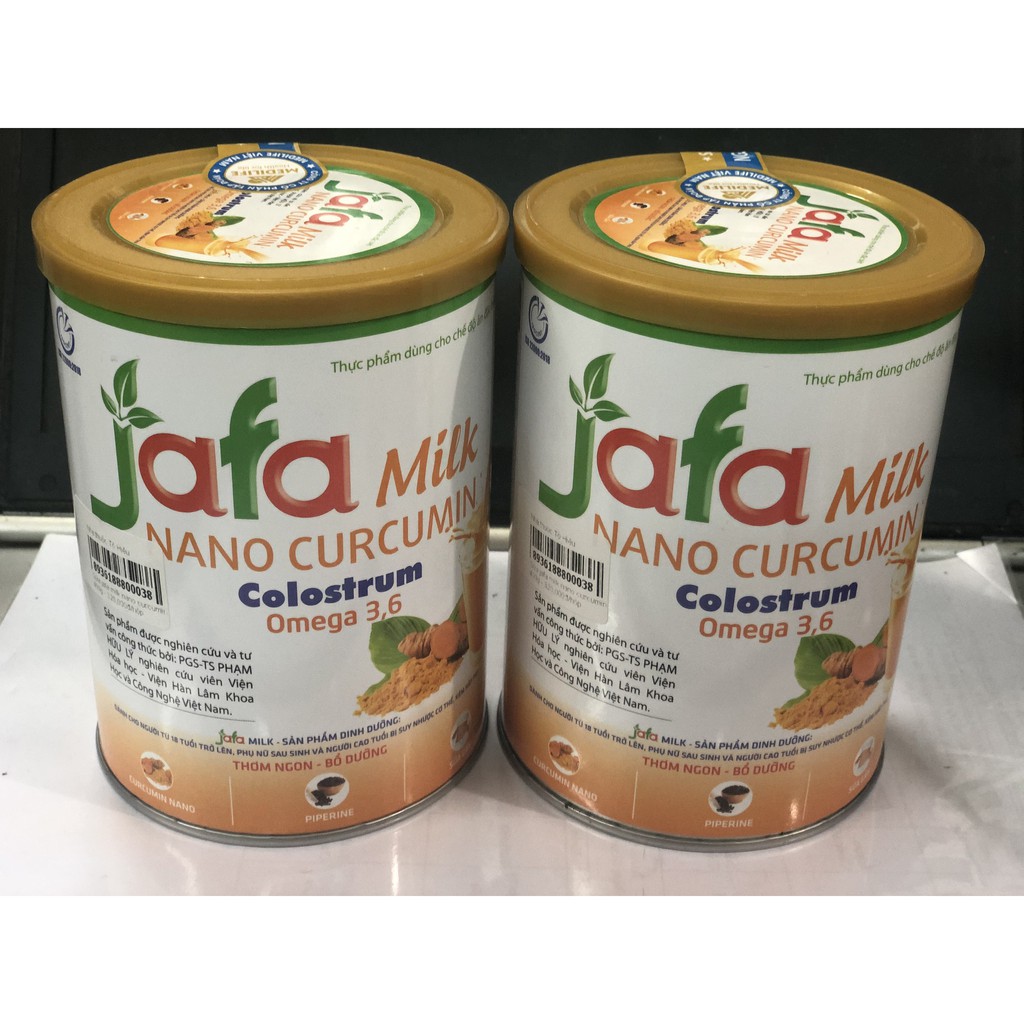Sữa JaFa Milk Nano Curcumin Colostrum Omega 3,6 - Đẹp da, tốt cho phụ nữ sau sinh, người dạ dày | BigBuy360 - bigbuy360.vn