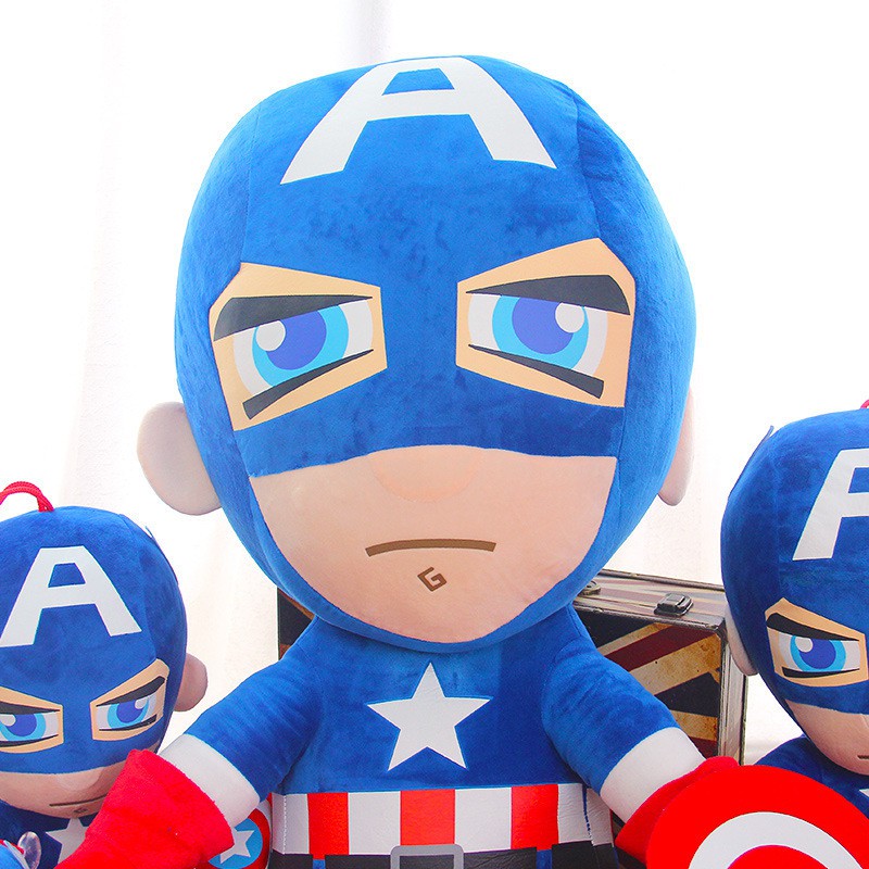 Búp Bê Nhồi Bông Hình Nhân Vật Siêu Anh Hùng Marvel 27cm