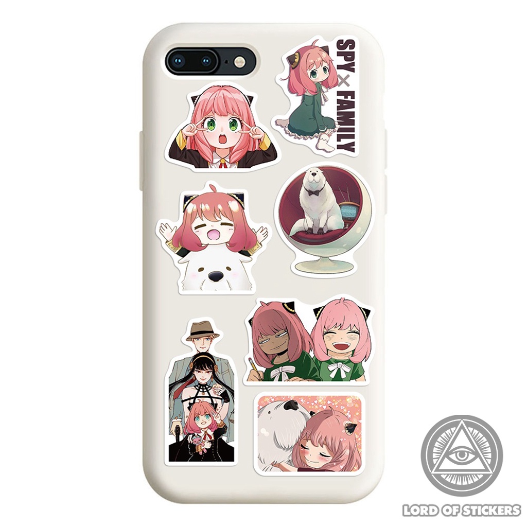 Set 50 Hình Dán SPY x FAMILY Sticker Cute Truyện Tranh Anime Manga Chống Thấm Nước Trang Trí Mũ Bảo Hiểm, Laptop, Vali
