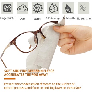 Khăn Lau Kính Nano, khăn lau Điện Thoại Bằng Sợi Da Microfiber Chống Sương Mù Tiện Lợi