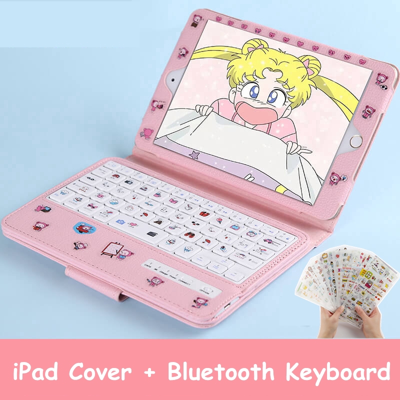 Bao da tích hợp bàn phím Bluetooth cho iPad 9.7 Gne5 Gen6 10.2 iPad Air1/2 Air10.5 Mini 12345 Pro10.5 11 iPad 2/3/4 | BigBuy360 - bigbuy360.vn