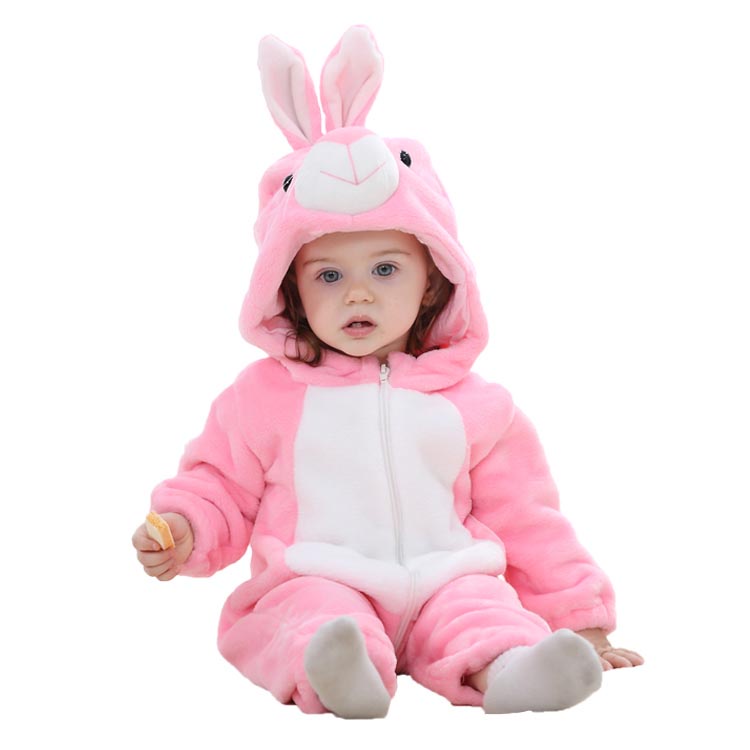 Kigurumi Bộ Đồ Ngủ Hóa Trang Thỏ Hoạt Hình Có Thể Sử Dụng Cho Tiệc Halloween