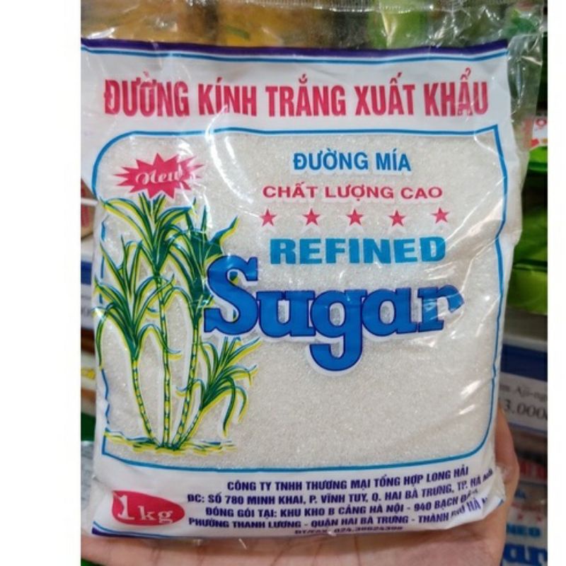 Đường kính trắng xuất khẩu 1kg