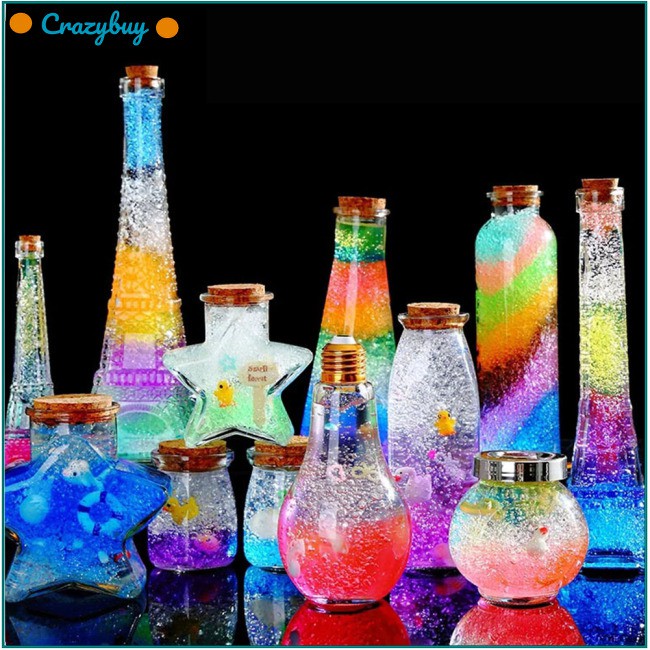 3000Pcs Crystal Mud Water Bubble Bead for Vase Filler Soil Plant decoration
