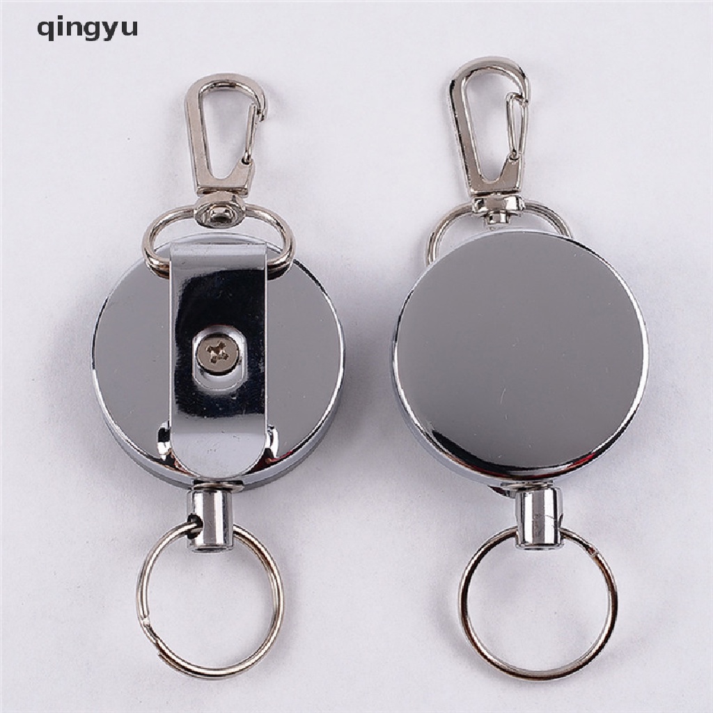 Móc Chìa Khóa Dây Thép Co Giãn Chống Thất Lạc Khi Chơi Thể Thao