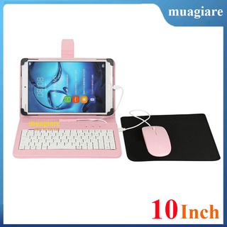 Combo Bao Da bàn phím kèm Chuột Từ 4 đến 10.5 Inch Cho hệ Điều hành Android