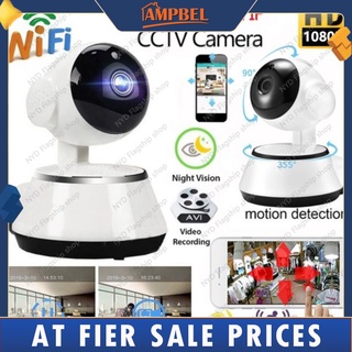 ❤cửa hàng tzs❤camera giám sát cctv không dây kết nối wifi hỗ trợ quay đêm kamera