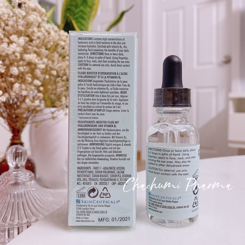 Serum hydrating B5 phục hồi da skinceuticals 30ml