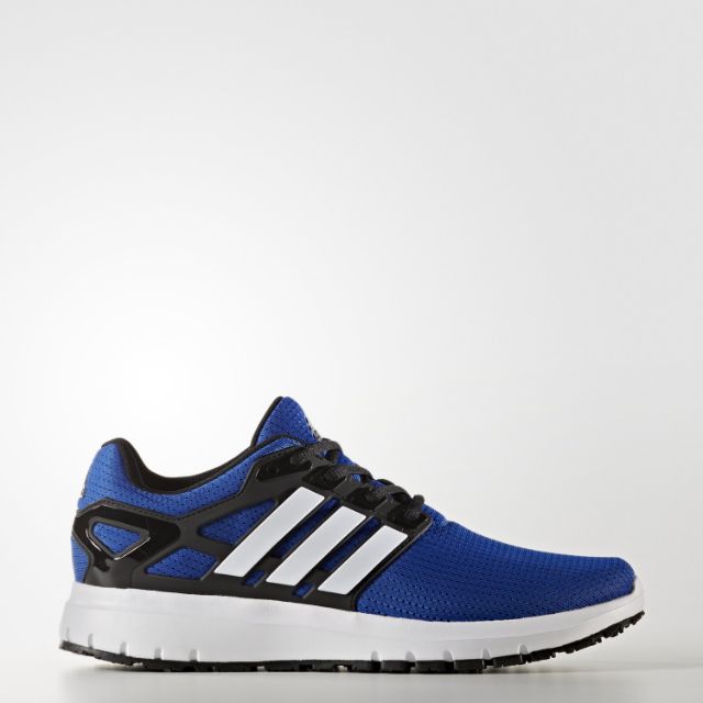 Giầy running Adidas màu xanh