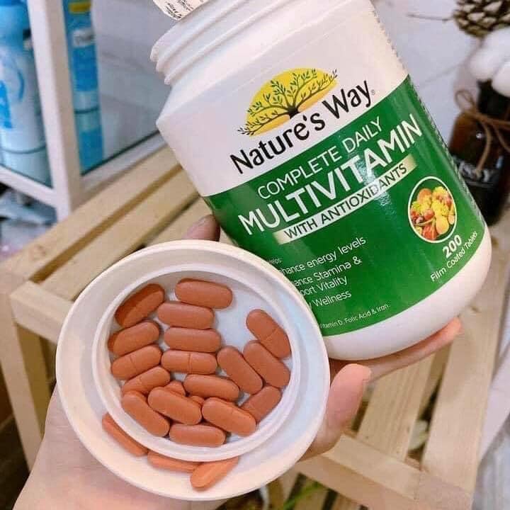 Vitamin Tổng Hợp  Nature’s Way Complete Daily Multivitamin - 200 Viên