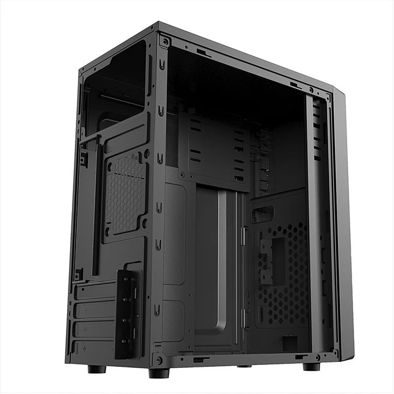 Vỏ case máy tính, vỏ thùng máy tính rosi C370 - Hàng chính hãng mẫu đẹp.