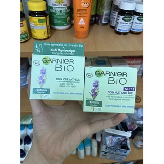 [Xách tay Pháp] Kem dưỡng ngày đêm Garnier Bio chống lão hoá 50ml