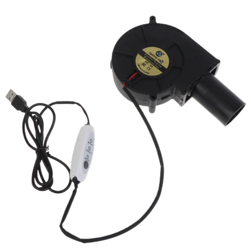 Quạt Thổi Lò Nướng Bbq 3 Tốc Độ Tùy Chỉnh Kèm Sạc Usb Tiện Dụng Mang Theo