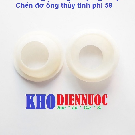10 Chén Đỡ Ống Thủy Tinh Phi 58 dùng cho máy nước nóng năng lượng mặt trời