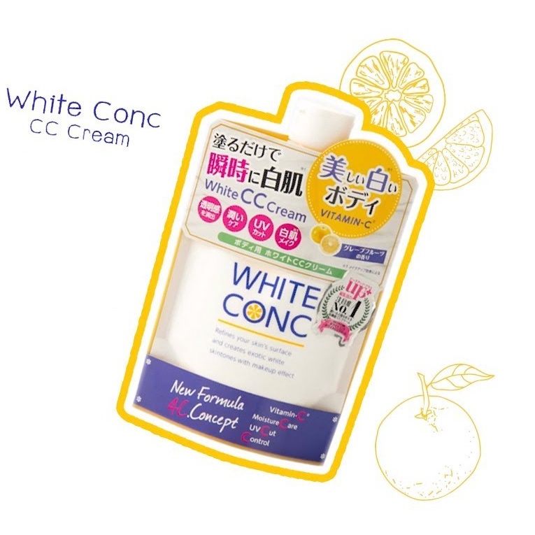 Kem Dưỡng Thể White Conc Làm Sáng Da Toàn Thân 200g CC Cream