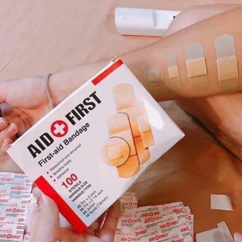 HỘP 100 MIẾNG BĂNG GÂU Y TẾ TIỆN LỢI