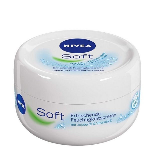 Kem dưỡng ẩm mặt và toàn thân Nivea Soft của Đức 200ml