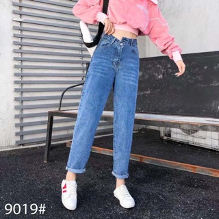 Quần baggy lệch gấu