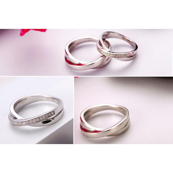 Nhẫn đôi Bạc Hiểu Minh NC119 nhân tố bí ẩn