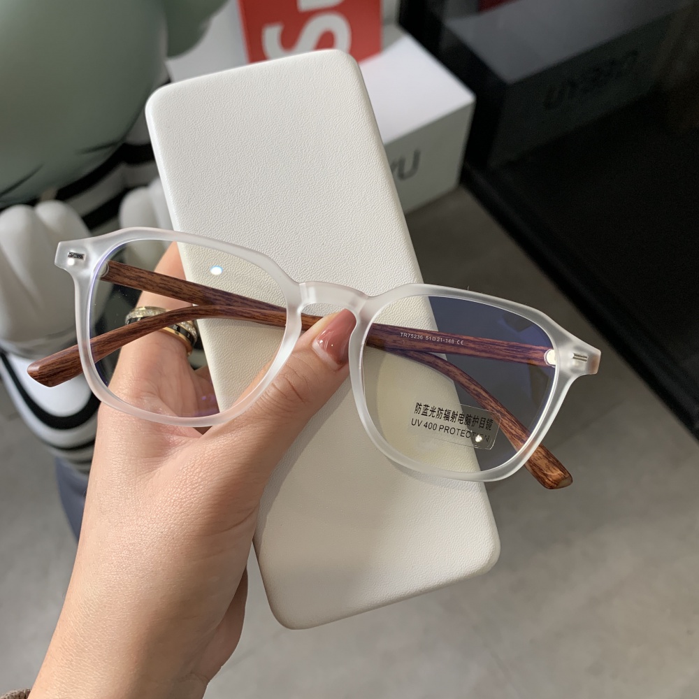 Mắt kính cận VIENDO bằng nhựa dẻo tròng đổi màu chống ánh sáng xanh chống tia UV thời trang dành cho cả nam và nữ