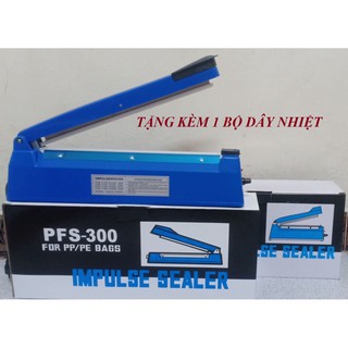MÁY HÀN MIỆNG TÚI PFS-300 MM NHƯẠ| MÁY ÉP MIỆNG TÚI 30 CM NHỰA| Máy Hàn Miệng Túi 30cm Nhựa| máy cắt ép màng co 30 cm