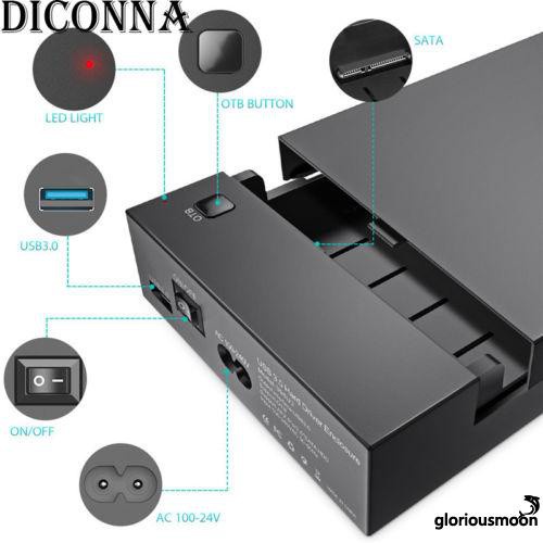 Vỏ Ổ Cứng Ngoài Usb 3.0 Sata Anana-Office | BigBuy360 - bigbuy360.vn