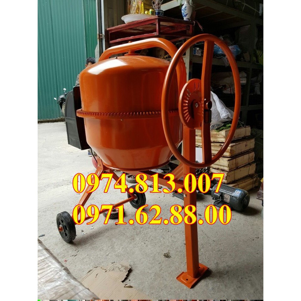 Cơ sở sản xuất máy trộn bê tông mini, máy trộn bê tông 120l