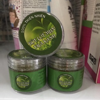 Lột mụn trà xanh