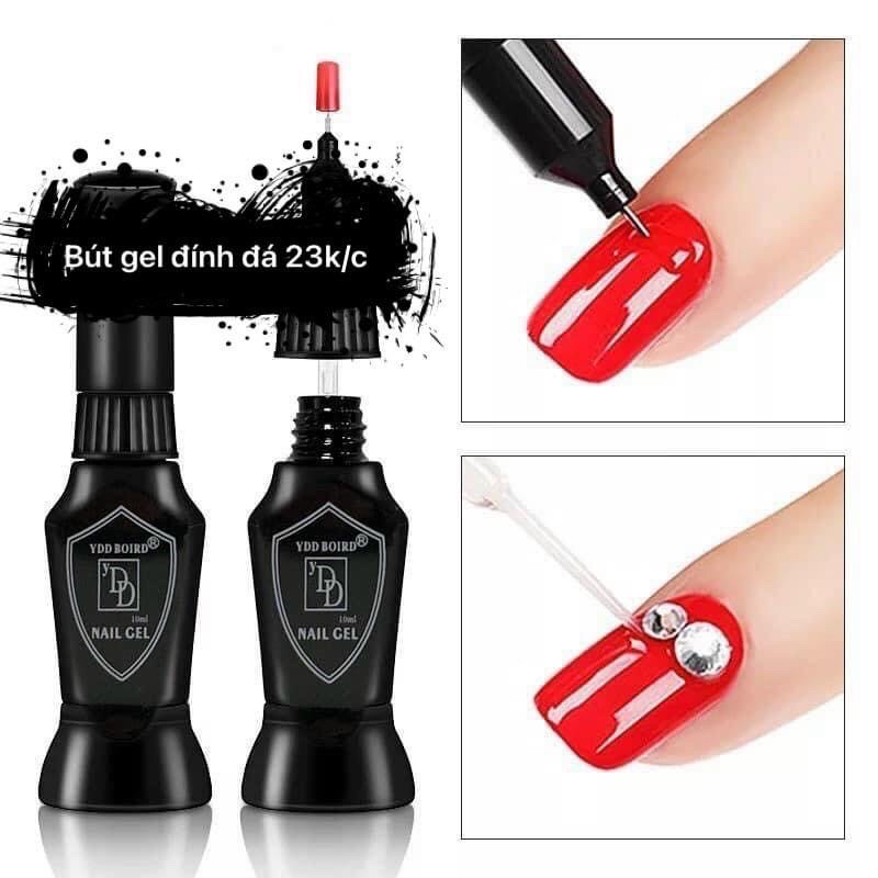 Bút nhả gel gắn đá
