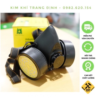 Mặt nạ phòng độc 2 phin lọc Blue Eagle DL