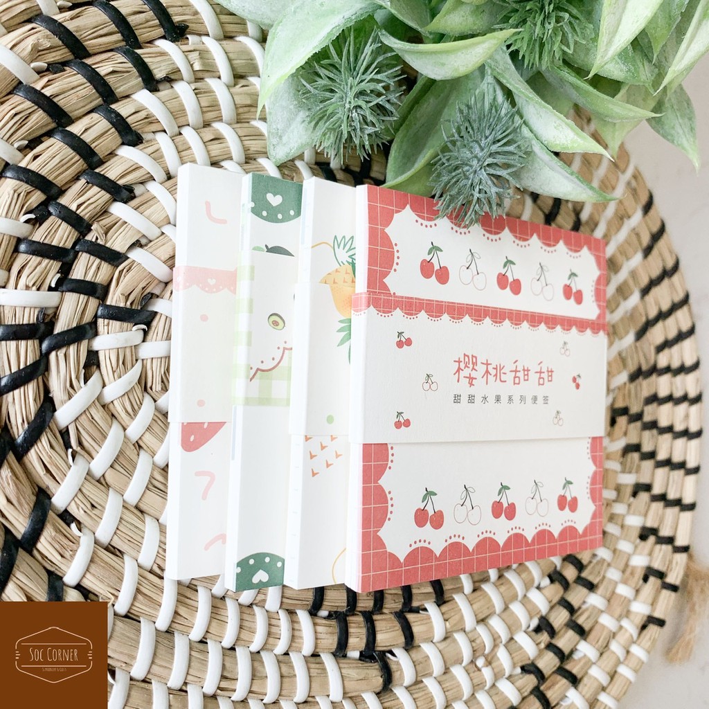 (Video) Tập giấy NOTE Memo Pad Sweet