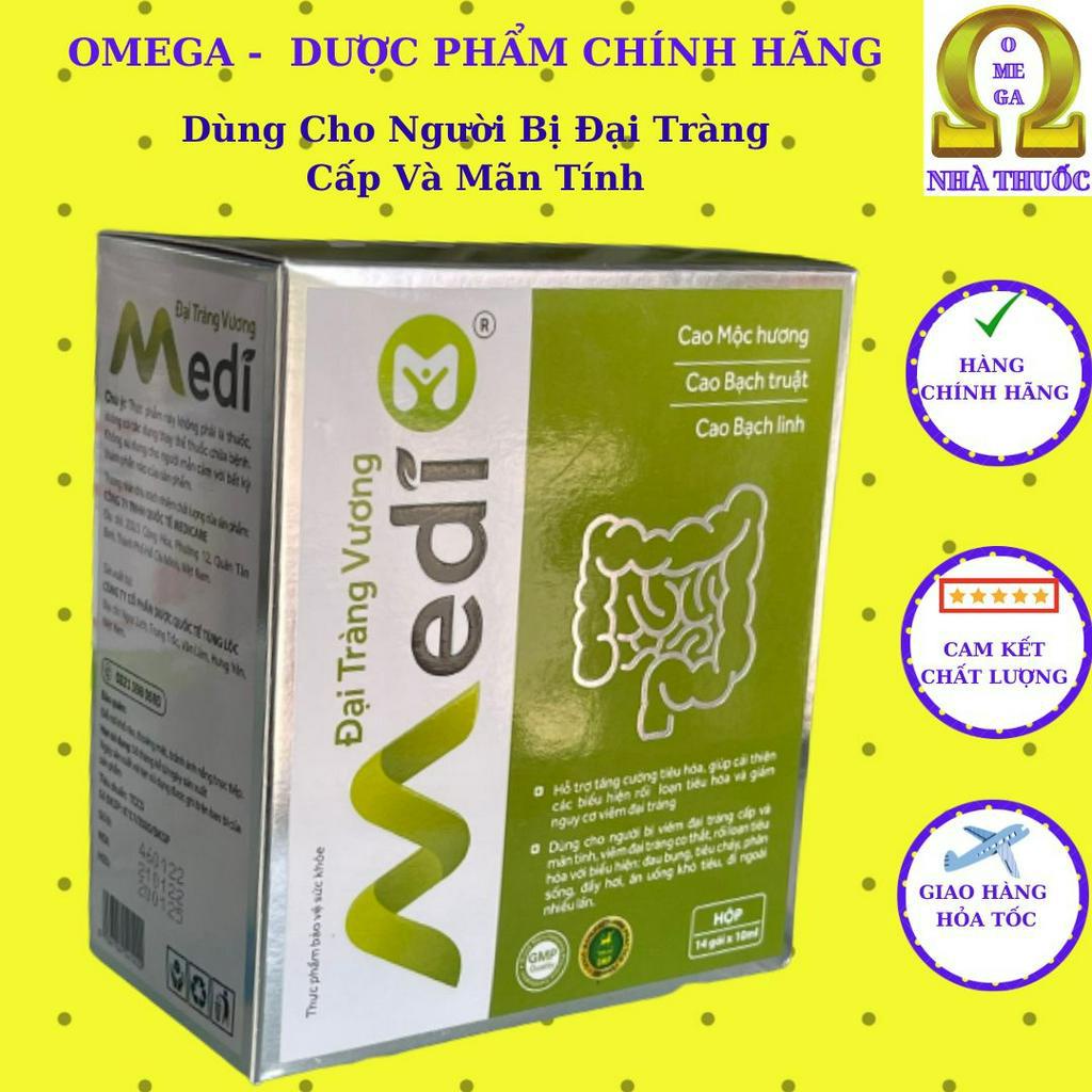 Đại Tràng Vương Medi - Dùng Cho Người Bị Đau Đại Tràng Cấp Và Mãn Tính, ĐT Co Thắt, Đau Bụng, Tiêu Chảy, Phân Sống