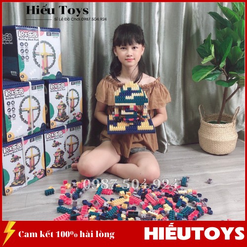 Đồ Chơi Lắp Ráp Lego 520 Chi Tiết Cho Bé Chất Liệu Nhựa ABS Cao Cấp