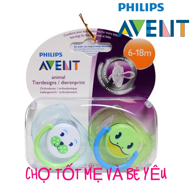 LẺ/BỘ 2 TY GIẢ AVENT 0-6M/6-18M NHẬP KHẨU ANH QUỐC