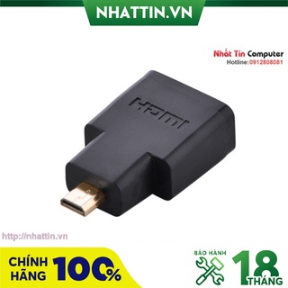 Đầu chuyển đổi micro hdmi to hdmi ugreen 20106