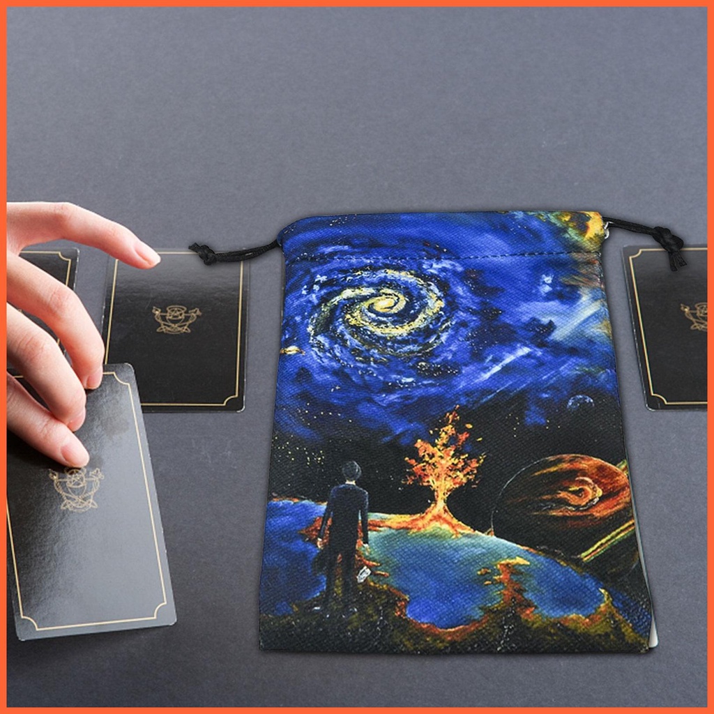 Túi Vải Nhung Đựng Thẻ Bài Tarot Tiện Dụng