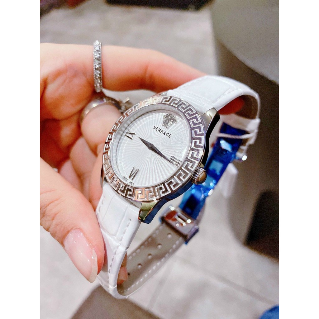 Đồng Hồ Nữ VS versare VK 6016279 quai da