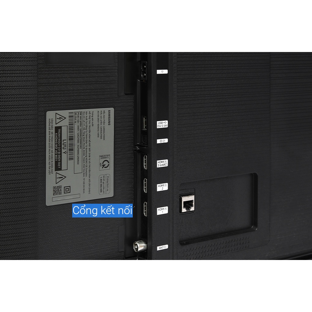 Smart Tivi Samsung 4K Crystal UHD 50 inch UA50AU7200