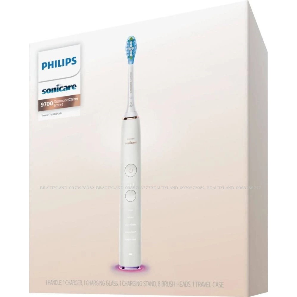 Philips Sonicare 9700 - Bàn chải đánh răng điện thông minh Philips Sonicare DiamondClean Smart 9700