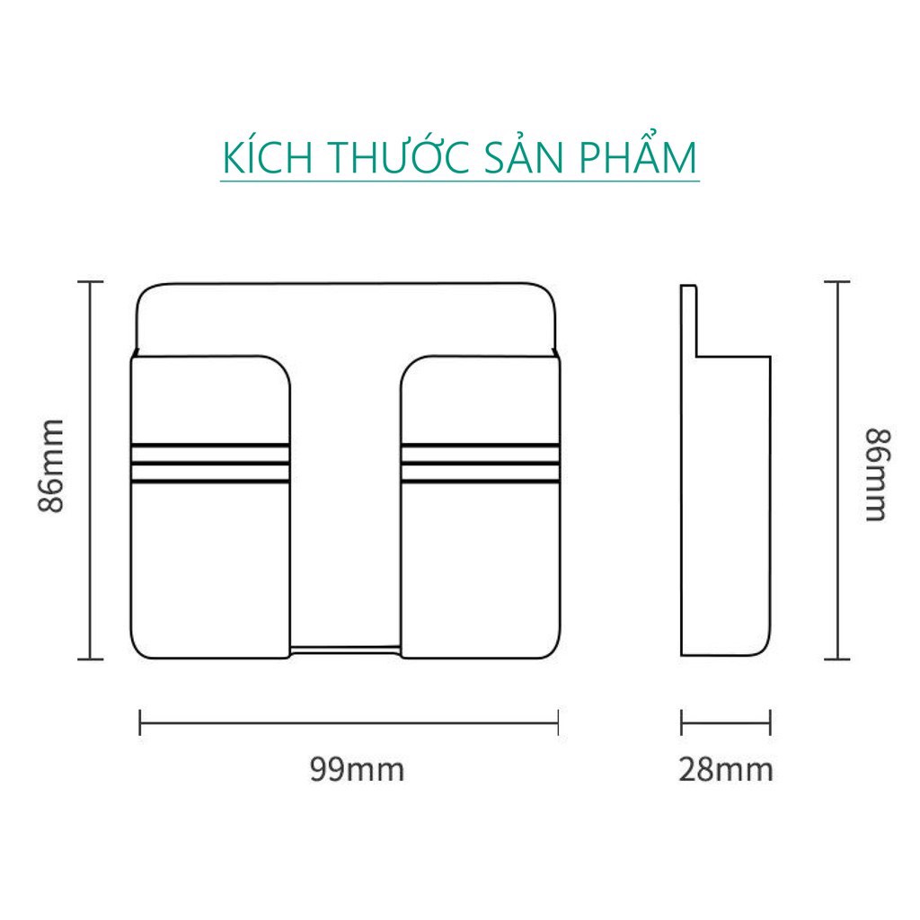 Giá đỡ điện thoại dán tường, giá đỡ sạc điện thoại, giá đỡ điều khiển