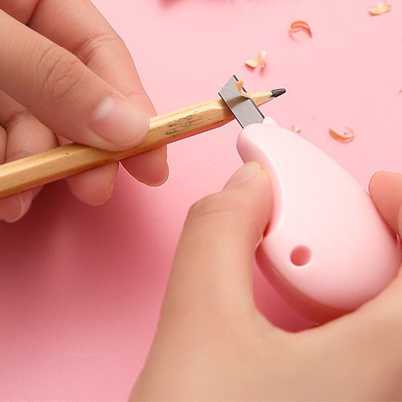 Dao rọc giấy kích thước nhỏ cầm tay họa tiết hoạt hình dễ thương