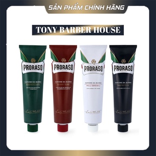[Full Line] Kem Cạo Râu Proraso Shaving Cream Tube (Nourishing - Refreshing - Sensitive - Protective) 150ml