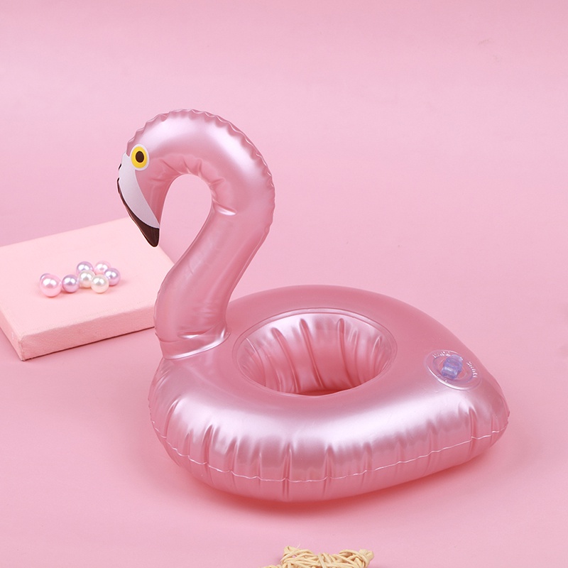 Bể bơi Bơm Hơi Hình Chim Hạc Màu Hồng Nhỏ Gọn